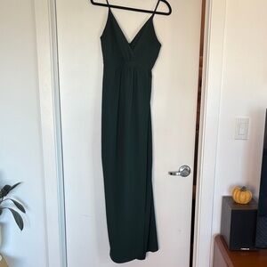 Park & Fifth Forest Green Maxi Dress